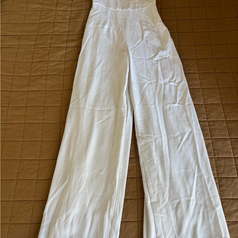Target white jumpsuit size XS Brand new with tags